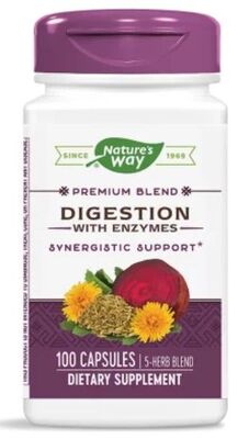 Nature's way  ХРАНИТЕЛНИ ЕНЗИМИ Digestion капсули х100