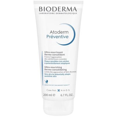 Bioderma Atoderm Preventive Крем за суха кожа при новородени 200 мл