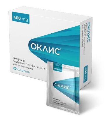 ОКЛИС САШЕ 400МГ Х 20