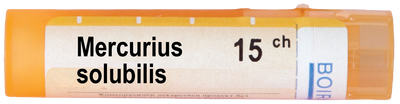 МЕРКУРИУС СОЛУБИЛИС 15 СН/ MERCURIUS SOLUBILIS 15 CH