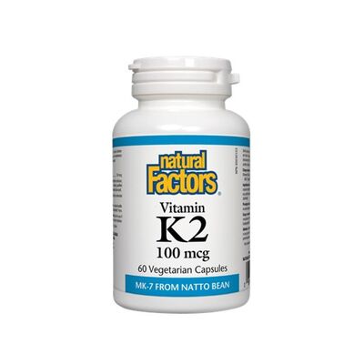 Natural Factors Vitamin K2 ВитаминК2 /MK-7/ 100 мкг капсули х 60
