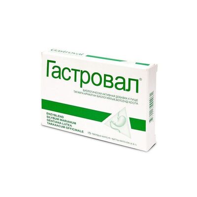 ГАСТРОВАЛ КАПС. Х 15