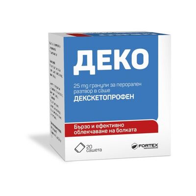 ДЕКО ФОРТЕКС САШЕТА x20