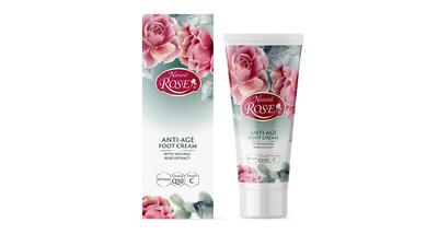 Natural rose Крем за крака 75мл ARSY Cosmetics