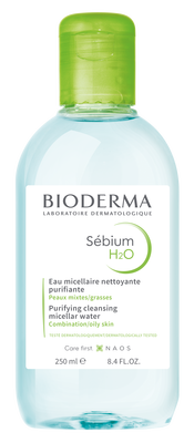 Bioderma Sebium Мицеларна вода за мазна и акнеична кожа 250 мл