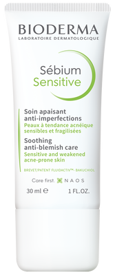 Bioderma Sebium Sensitive Крем за чувствителна акнеична кожа 30 мл