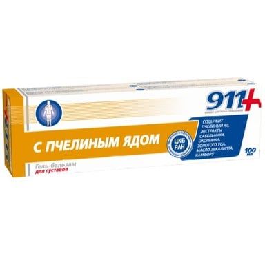 Гел-балсам ПЧЕЛНА ОТРОВА за стави 100мл 911