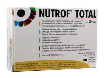 Nutrof Total за очи капсули x 30