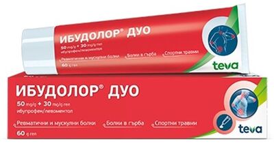 ИБУДОЛОР ДУО ГЕЛ 60ГР ТЕВА