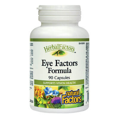 Natural Factors Eye Factors Formula ФОРМУЛА ЗА ОЧИ 260мг х90капс
