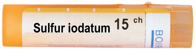 СУЛФУР ЙОДАТУМ 15 СН/ SULFUR IODATUM 15 CH