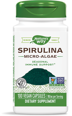 Nature's Way SPIRULINA Micro Algae  380мг капс. х100