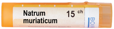 НАТРУМ МУРИАТИКУМ 15 СН/ NATRUM MURIATICUM 15 CH