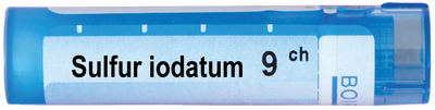 СУЛФУР ЙОДАТУМ 9 СН/ SULFUR IODATUM 9 CH