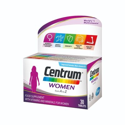 Centrum Women A-Z Витамини и минерали за жени таблетки х 30