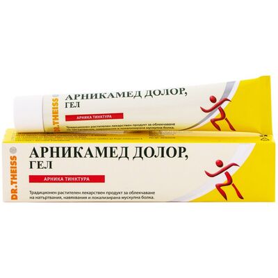 АРНИКАМЕД ДОЛОР / ARNIKAMED DOLOR ГЕЛ ПРИ НАТЪРТВАНИЯ, НАВЯХВАНИЯ, ИЗКЪЛЧВАНЕ 100ГР