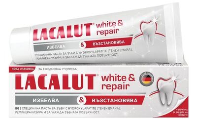Lacalut White and Repair Паста за зъби х75 мл