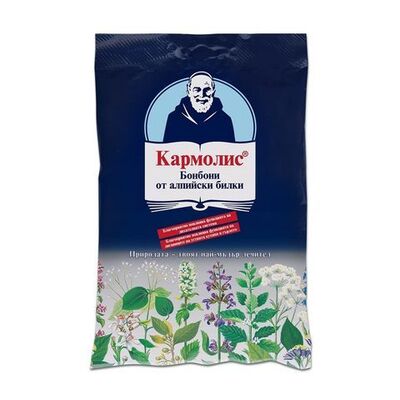 Кармолис билкови бонбони Със Захар 75гр