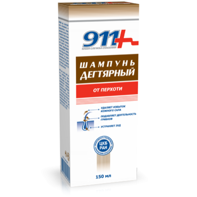 КАТРАНЕН ШАМПОАН ЗА КОСА 911