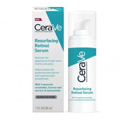 CeraVe Серум за лице с ретинол за равномерен тен 30 мл