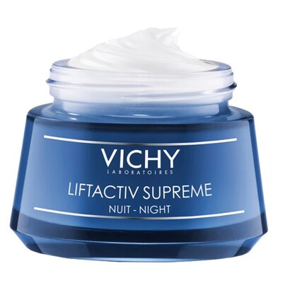 Vichy Liftactiv Supreme Нощен крем за лице против бръчки и отпусната кожа 50 мл