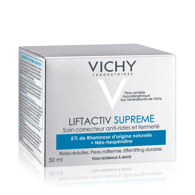 Vichy Liftactiv Supreme Дневен крем за лице против бръчки за нормална към комбинирана кожа 50 мл