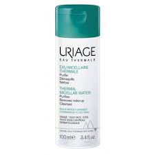 Uriage Eau Thermale Мицеларна почистваща вода за лице за комбинирана и мазна кожа 100 мл