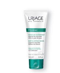 Uriage Hyseac Ексфолираща маска за мазна кожа 100 мл