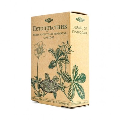 Петопръстник стрък 50гр Алин