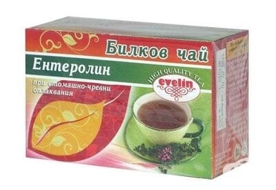 Чай при стомсшни оплаквания  филтър 1.5ГР Х 20 броя  Евелин