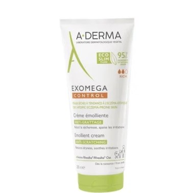 A-Derma Exomega Control Емолиентен крем за суха и атопична кожа 200 мл