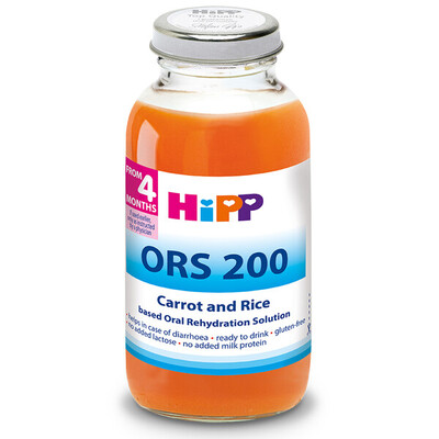 ХИП НАПИТКА ORS 200 РЕХИДРАТИРАЩА ОТ МОРКОВИ И ОРИЗ 200МЛ AL2300