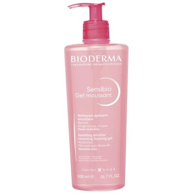 Bioderma Sensibio Нежен измиващ гел за чувствителна кожа 500 мл