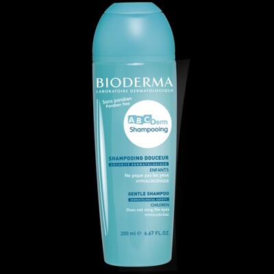 Bioderma ABC Derm Шампоан за бебета и деца 200 мл