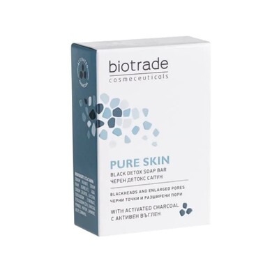 Biotrade Pure Skin Черен детокс сапун 100 гр