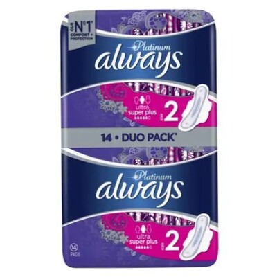 ПРЕВРЪЗКИ ALWAYS ПЛАТИНУМ СУПЕР ДУО Х 12