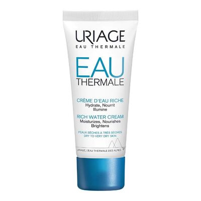 Uriage Eau Thermale Богат хидратиращ крем за лице за суха кожа 40мл