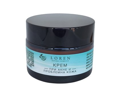 Крем против акне 50мл Loren