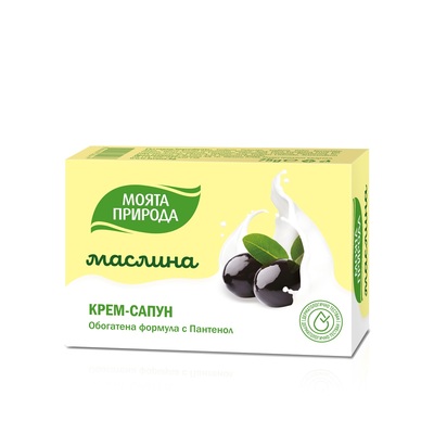 Моята природа, Крем сапун Маслина x75 грама