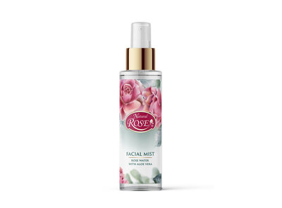 Natural rose Спрей за лице с розова вода 100мл ARSY Cosmetics