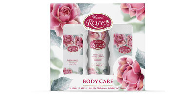 Natural rose  Комплект за тяло ARSY Cosmetics