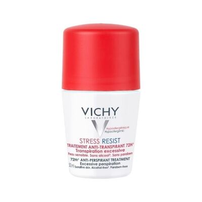 Vichy Stress Resist Дезодорант рол-он с до 72 часа ефект против изпотяване 50 мл