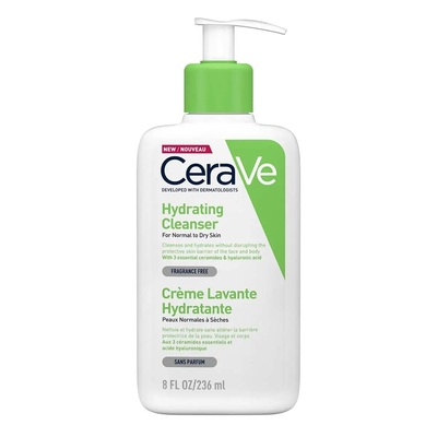 CeraVe хидратиращ измивен крем 236мл