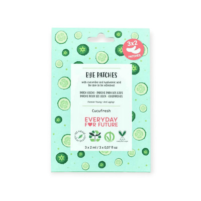 CUCUFRESH маска за околочния контур 3 комплекта х2 броя
