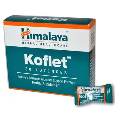 Кофлет при кашлица х10 билкови бонбони Himalaya
