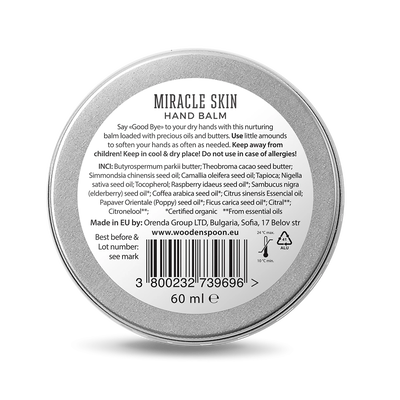 Крем за ръце MIRACLE SKIN 60мл WOODEN SPOON