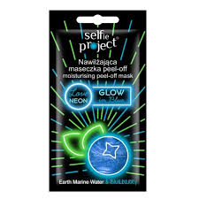 Selfie project овлажняваща маска за лице Glow in blue 10мл