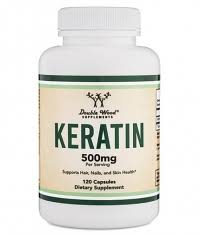 Keratin/ Кератин, 120 капсули Double Wood
