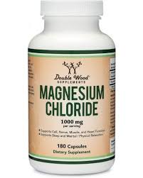 Magnesium chloride/ Магнезий (хлорид) х 180 капсули Double Wood