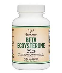 Beta ecdysterone/ Бета екдистерон, 500 mg, 120 капсули Double Wood